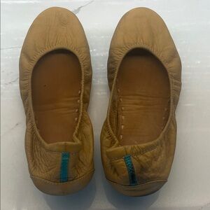 Tieks Chestnut Leather Ballet Flats